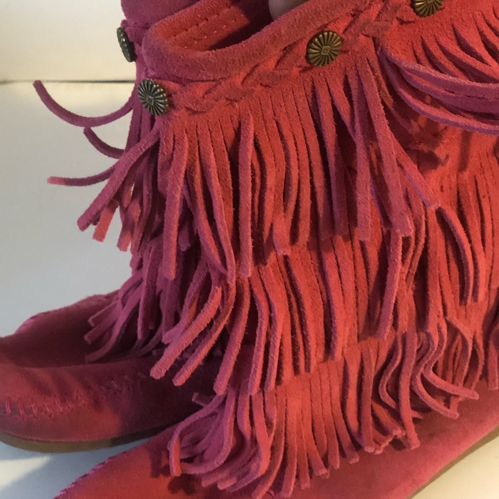Pink cute booties